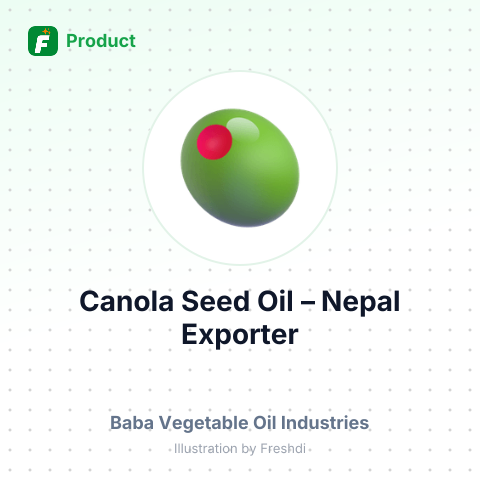Canola Seed Oil – summary card, no photo uploaded yet