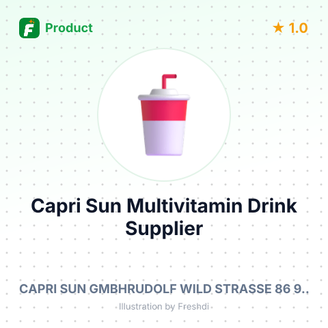 Capri Sun Multivitamin Drink – summary card, no photo uploaded yet