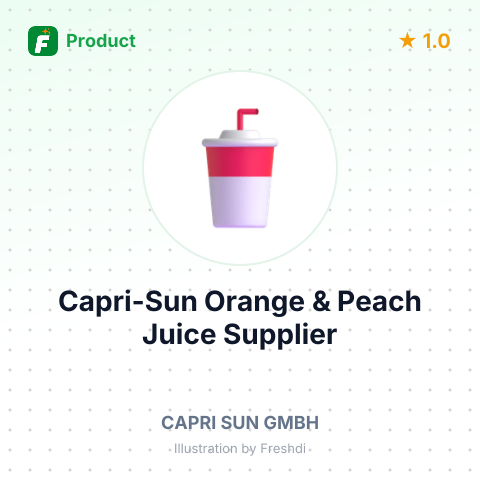 Capri-Sun Orange & Peach Juice – summary card, no photo uploaded yet