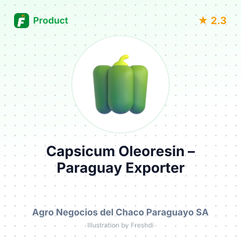 Capsicum Oleoresin – summary card, no photo uploaded yet
