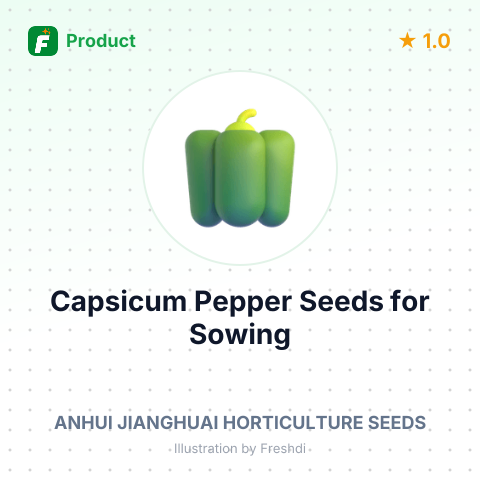 Capsicum Pepper Seeds for Sowing – summary card, no photo uploaded yet
