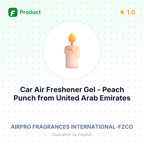 Car Air Freshener Gel - Peach Punch – summary card, no photo uploaded yet
