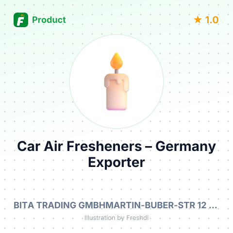 Car Air Fresheners – summary card, no photo uploaded yet