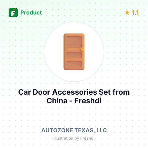 Car Door Accessories Set – summary card, no photo uploaded yet