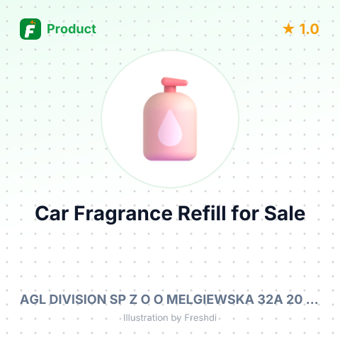 Car Fragrance Refill Set – summary card, no photo uploaded yet