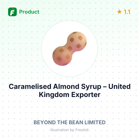 Caramelised Almond Syrup – summary card, no photo uploaded yet