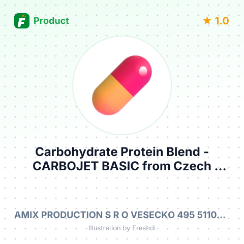 Carbohydrate Protein Blend - CARBOJET BASIC – summary card, no photo uploaded yet