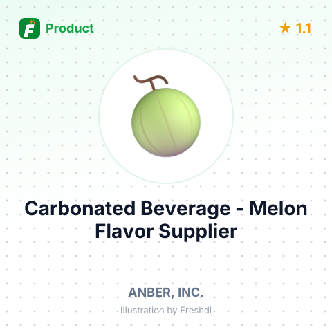 Carbonated Beverage - Melon Flavor – summary card, no photo uploaded yet