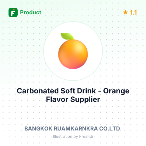 Carbonated Soft Drink - Orange Flavor – summary card, no photo uploaded yet