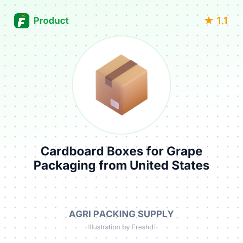 Cardboard Boxes for Grape Packaging – summary card, no photo uploaded yet