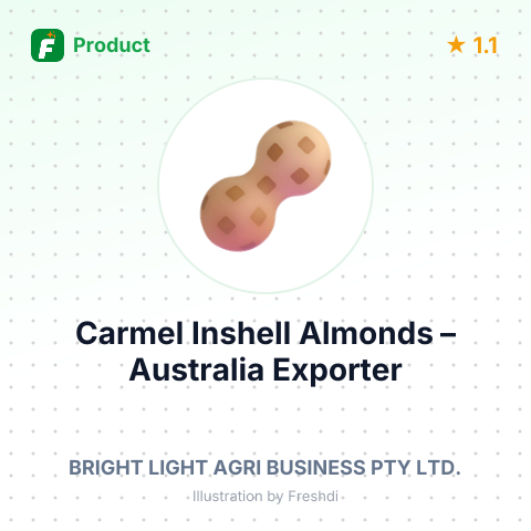 Carmel Inshell Almonds – summary card, no photo uploaded yet