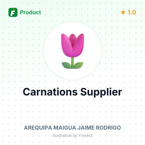 Carnations (Clavel) – summary card, no photo uploaded yet