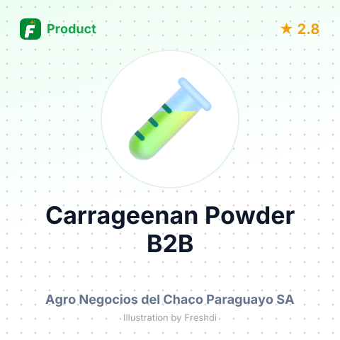 Carrageenan Powder – summary card, no photo uploaded yet