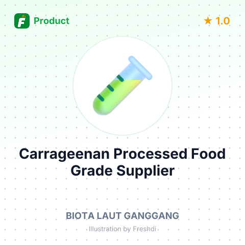 Carrageenan Processed Food Grade – summary card, no photo uploaded yet