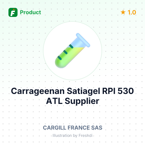 Carrageenan Satiagel RPI 530 ATL – summary card, no photo uploaded yet