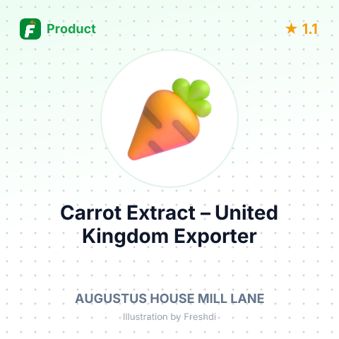 Carrot Extract – product summary card, no photo uploaded yet