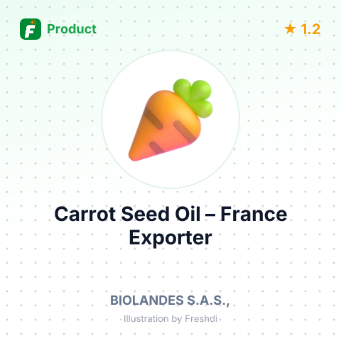 Carrot Seed Oil – summary card, no photo uploaded yet