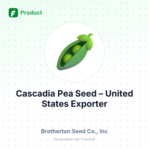 Cascadia Pea Seed – summary card, no photo uploaded yet