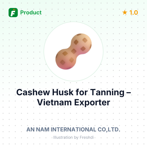 Cashew Husk for Tanning – summary card, no photo uploaded yet