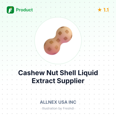 Cashew Nut Shell Liquid Extract – summary card, no photo uploaded yet