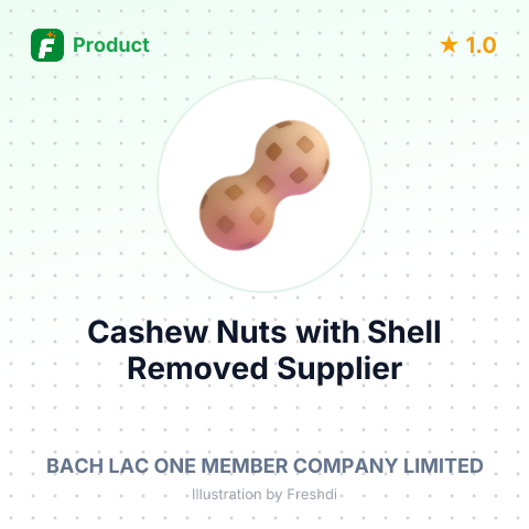 Cashew Nuts with Shell Removed – summary card, no photo uploaded yet