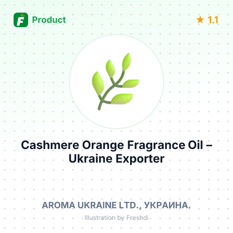 Cashmere Orange Fragrance Oil – summary card, no photo uploaded yet