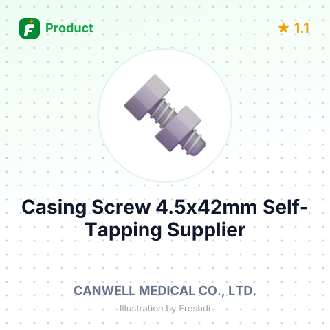 Casing Screw 4.5x42mm, Self-Tapping – summary card, no photo uploaded yet
