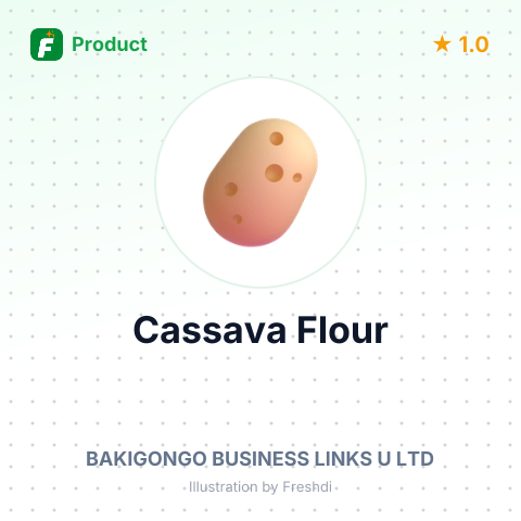 Cassava Flour – summary card, no photo uploaded yet