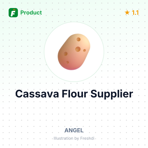 Cassava Flour – summary card, no photo uploaded yet