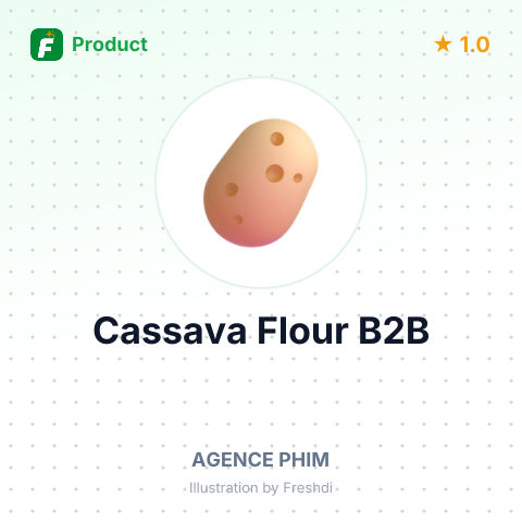 Cassava Flour – summary card, no photo uploaded yet