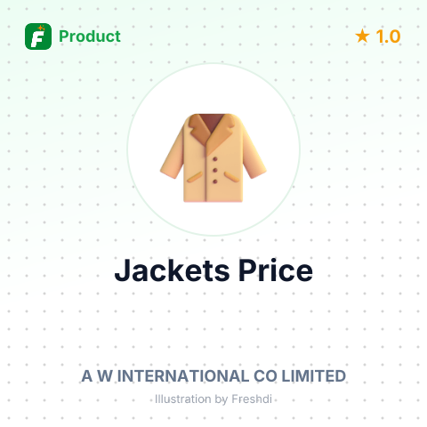 Cassava Men's or Boys' Jackets and Blazers – summary card, no photo uploaded yet