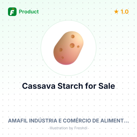 Cassava Starch for Cheese Bread – summary card, no photo uploaded yet