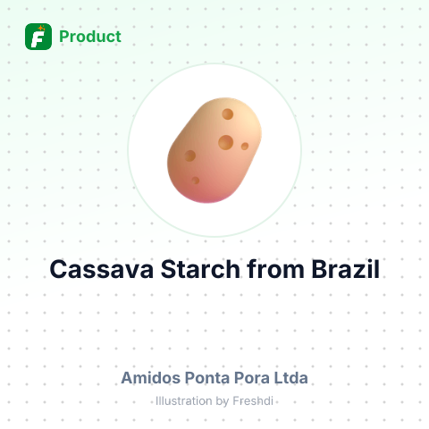 Cassava Starch – summary card, no photo uploaded yet