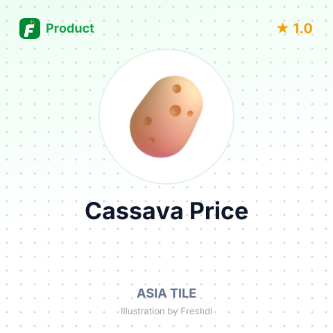 Cassava – summary card, no photo uploaded yet
