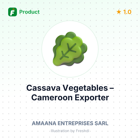 Cassava Vegetables – summary card, no photo uploaded yet
