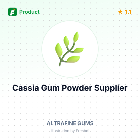 Cassia Gum Powder – summary card, no photo uploaded yet