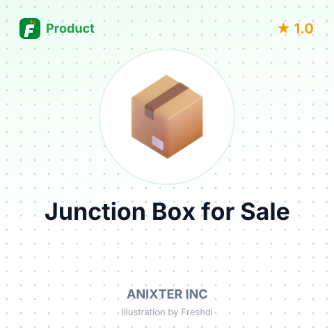 Cast Iron Junction Box with Cover – summary card, no photo uploaded yet