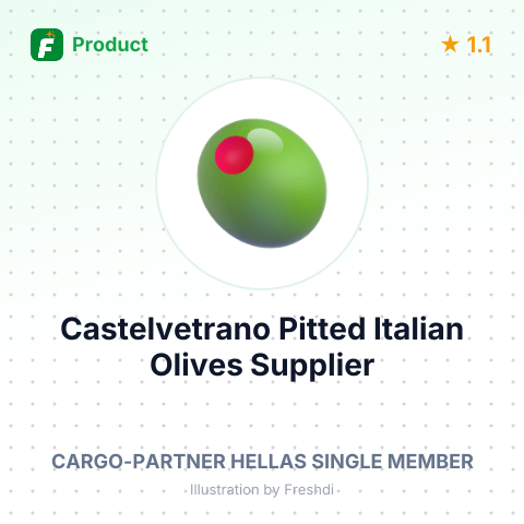 Castelvetrano Pitted Italian Olives – summary card, no photo uploaded yet
