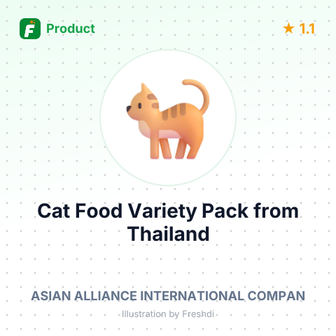 Cat Food Variety Pack – summary card, no photo uploaded yet