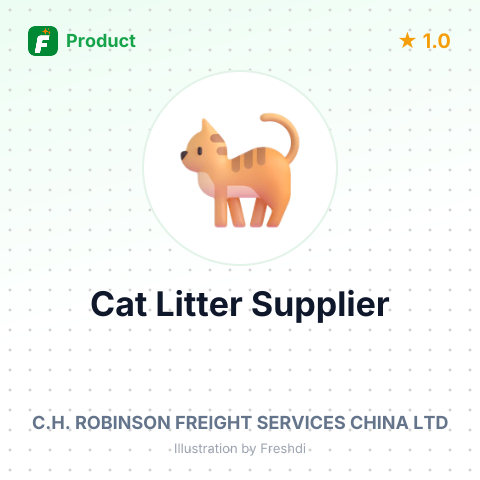Cat Litter – summary card, no photo uploaded yet