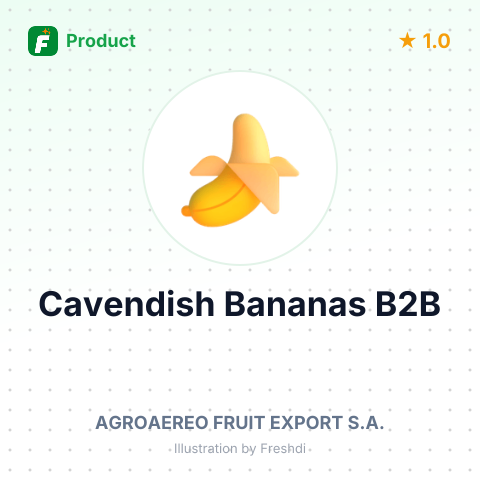 Cavendish Bananas – product summary card, no photo uploaded yet