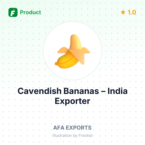 Cavendish Bananas – product summary card, no photo uploaded yet