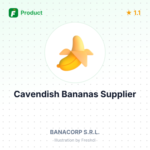 Cavendish Bananas – summary card, no photo uploaded yet