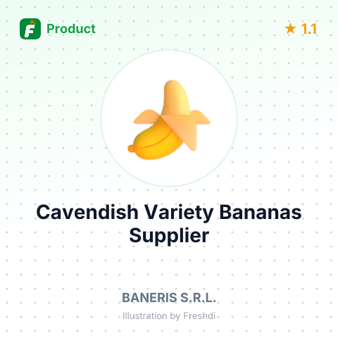 Cavendish Variety Bananas – summary card, no photo uploaded yet