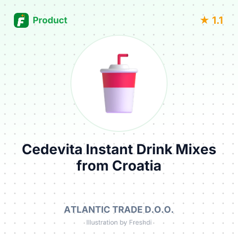 Cedevita Instant Drink Mixes – summary card, no photo uploaded yet