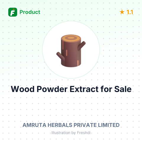 Cedrus Deodara Wood Powder Extract 6:1 – summary card, no photo uploaded yet