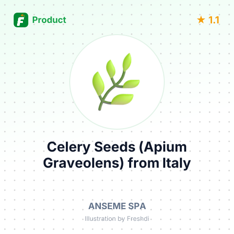 Celery Seeds (Apium Graveolens) – summary card, no photo uploaded yet