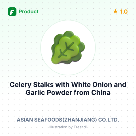Celery Stalks with White Onion and Garlic Powder – summary card, no photo uploaded yet
