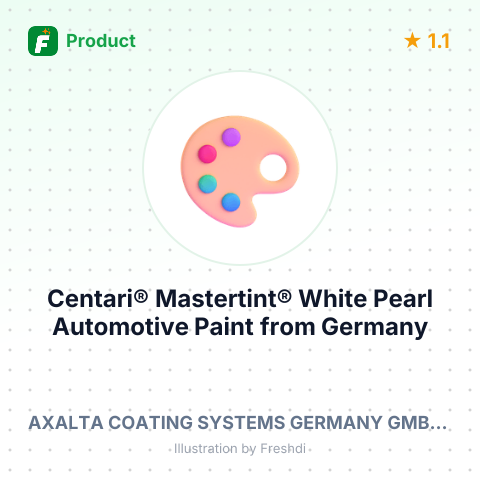 Centari® Mastertint® White Pearl Automotive Paint – summary card, no photo uploaded yet