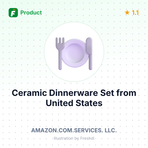 Ceramic Dinnerware Set – summary card, no photo uploaded yet